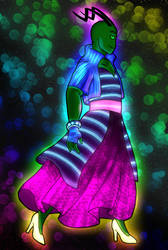 IPP - Neon Dress