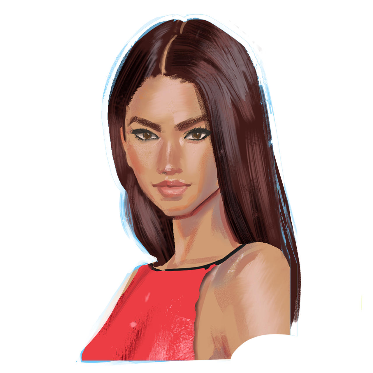 Zendaya Portrait By Kyaasami On DeviantArt zendaya-portrait-by-kyaasami-on-deviantart
