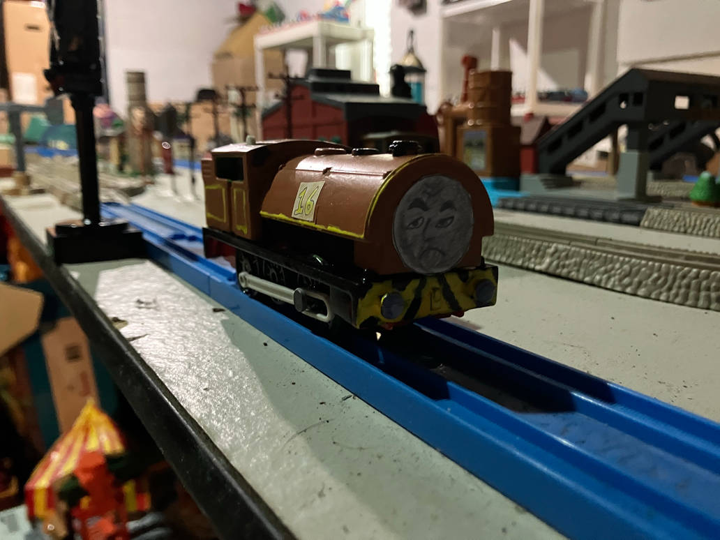 Custom Trackmaster Sixteen by IanJamesMoore on DeviantArt