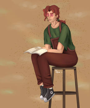 Kakyoin reading