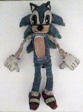 Our First Homemade Sonic The Hedgehog Plush Toy