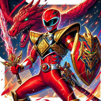 Green Ranger,Mighty Morphin Power Rangers, Old Art by dragomegaman12 on ...