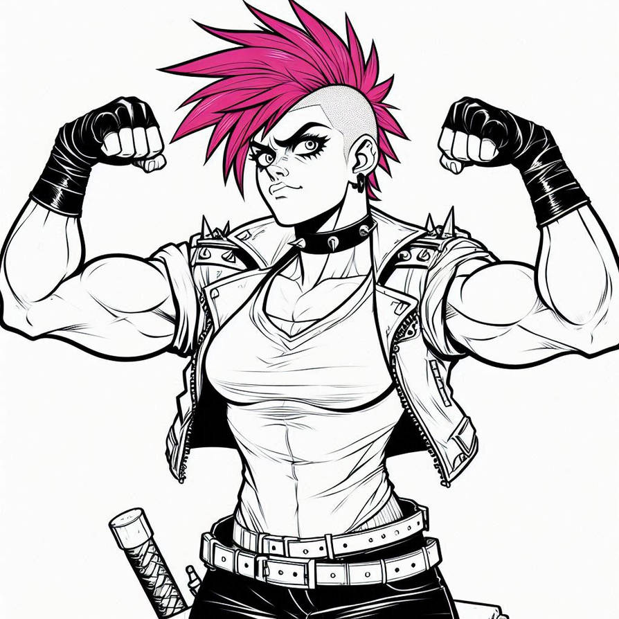 Buff Punk by AI-POPSHOP on DeviantArt