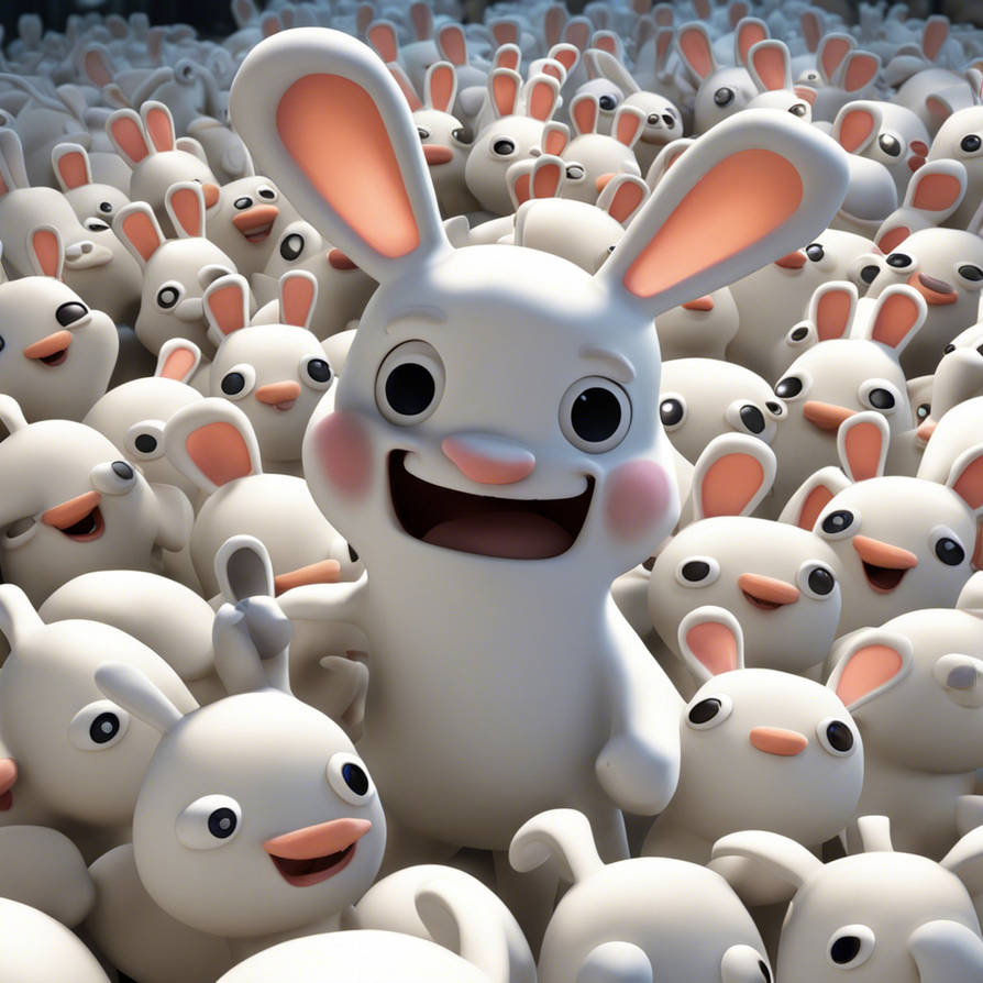 Rabbids by lildevildarlin07 on DeviantArt