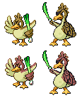Farfetch'd evolution line complete by Lucky-Trident on DeviantArt