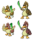 Fakemon: Farfetch'd evolution family by Gkenzo on DeviantArt