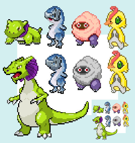 Fakemon Game Concepts 30/04/2012