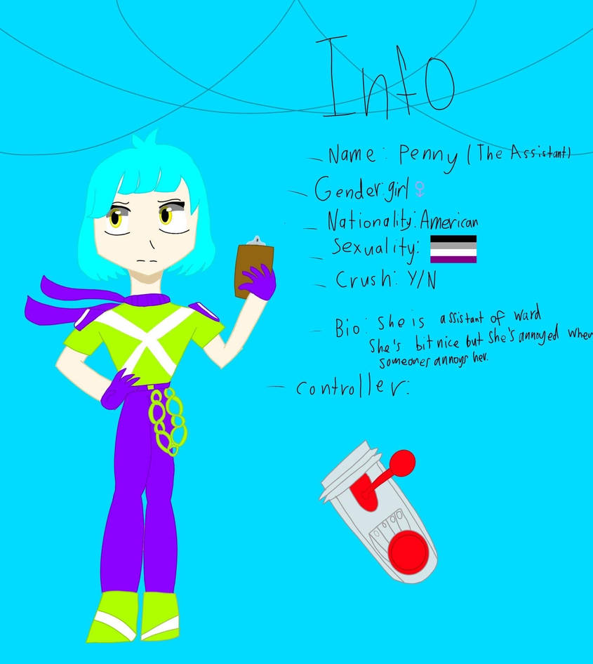 Assistant Oc My Akedo villan oc: Penny (Assistant of Ward) by Rabbomb23 on DeviantArt