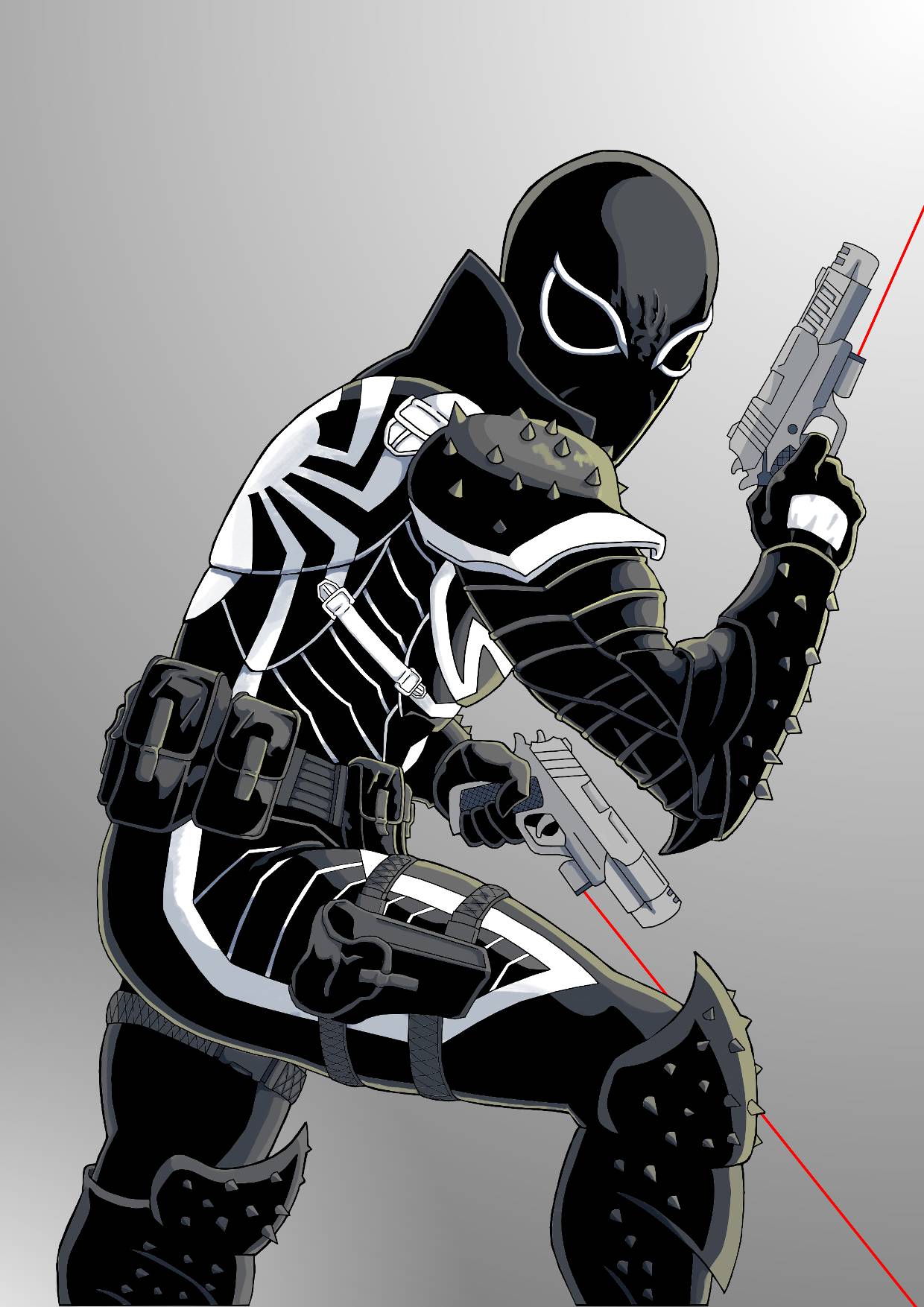 Agent Venom Rifle Agent Venom by RomanovSArt on DeviantArt