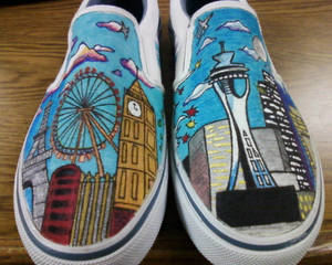 cityscape shoes