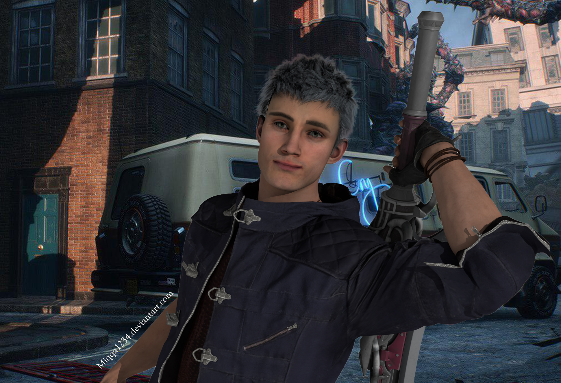 DMC5 Mods - Nero, hooded by Phil-Mc on DeviantArt