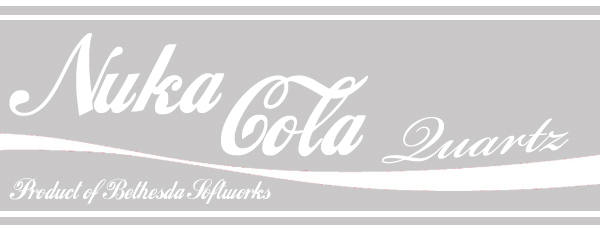 Nuka-Cola Quartz bottle label by Griffo619 on DeviantArt