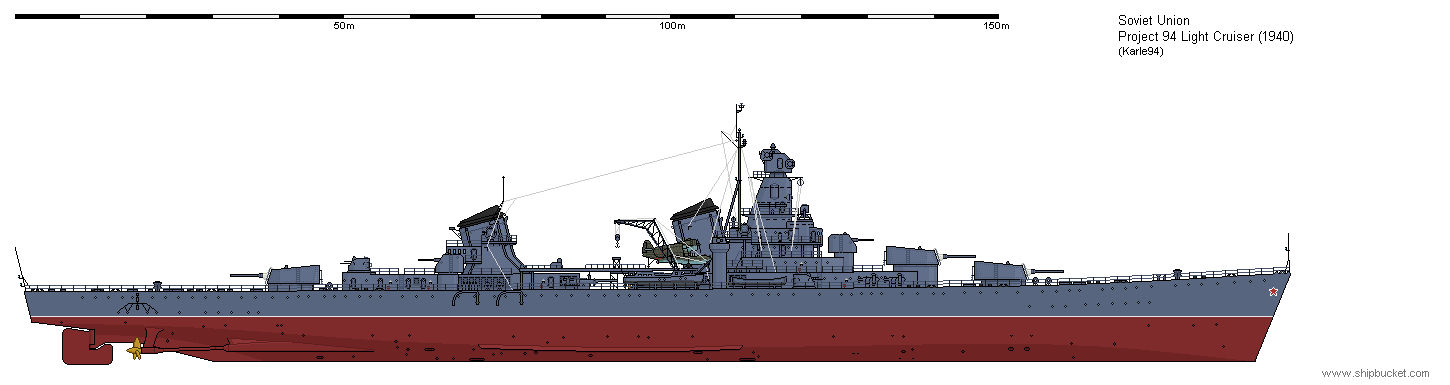 Project 94 Light Cruiser by Karle94 on DeviantArt