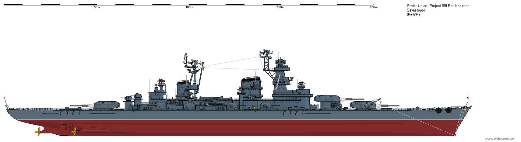 Project 69 Project 69I Battlecruiser Sevastopol by Karle94 on DeviantArt