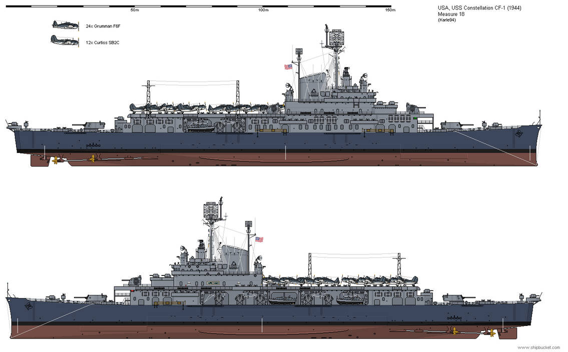 USS Constellation CF-1 (ASW Flagship Challenge) by Karle94 on DeviantArt