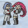 X-Stitch Fanart- Team Rocket
