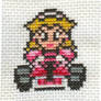 XStitch Fanart- Peach Kart