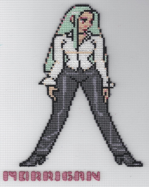 X-Stitch Fanart- Morrigan