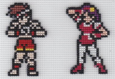 X-Stitch Joe and Athena