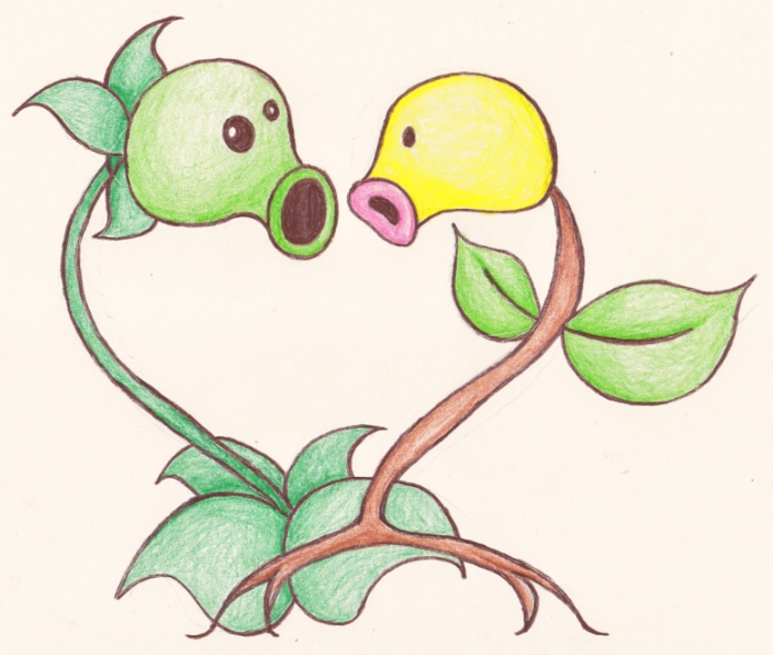 Peashooter X Bellsprout