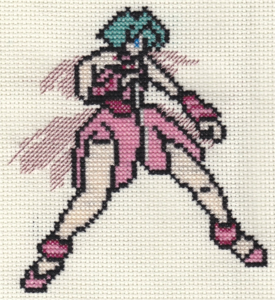 X-Stitch Fanart- Ellis