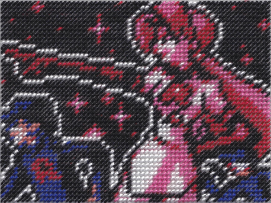 Needlepoint Team Rocket's Trap