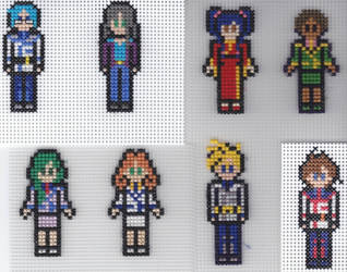 Robotech: Macross Saga X-Stitch Sprites