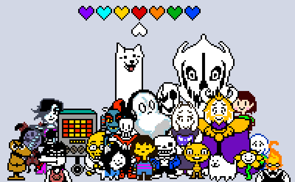 Orange_leader on X: YIPPEE🎉🎉🎉 Old pixel art post #undertale