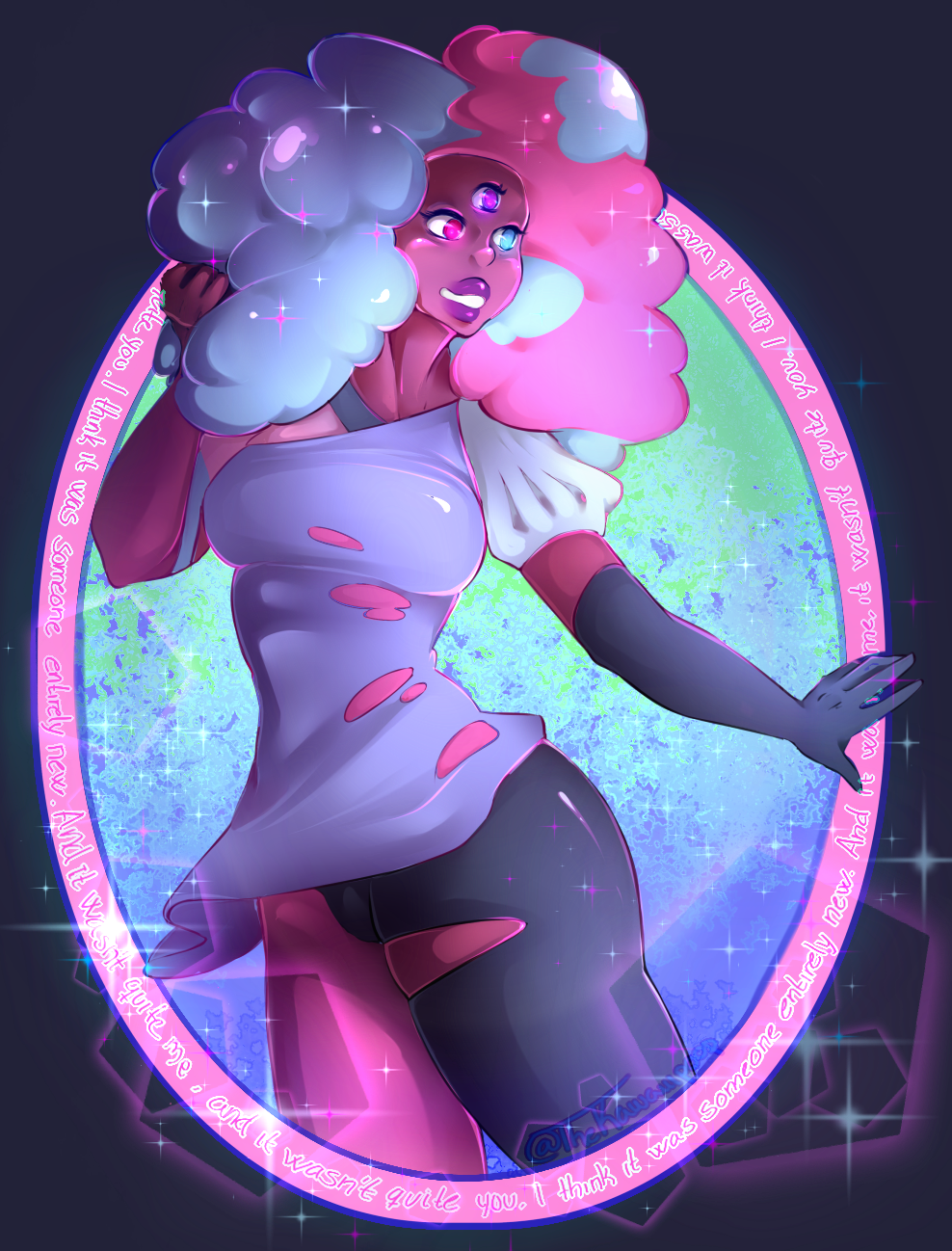 Cotton Candy Garnet