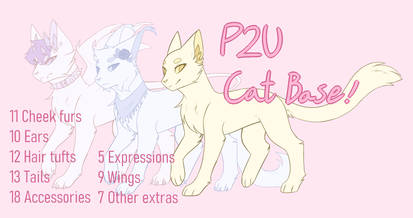 P2U Cat base/lineart