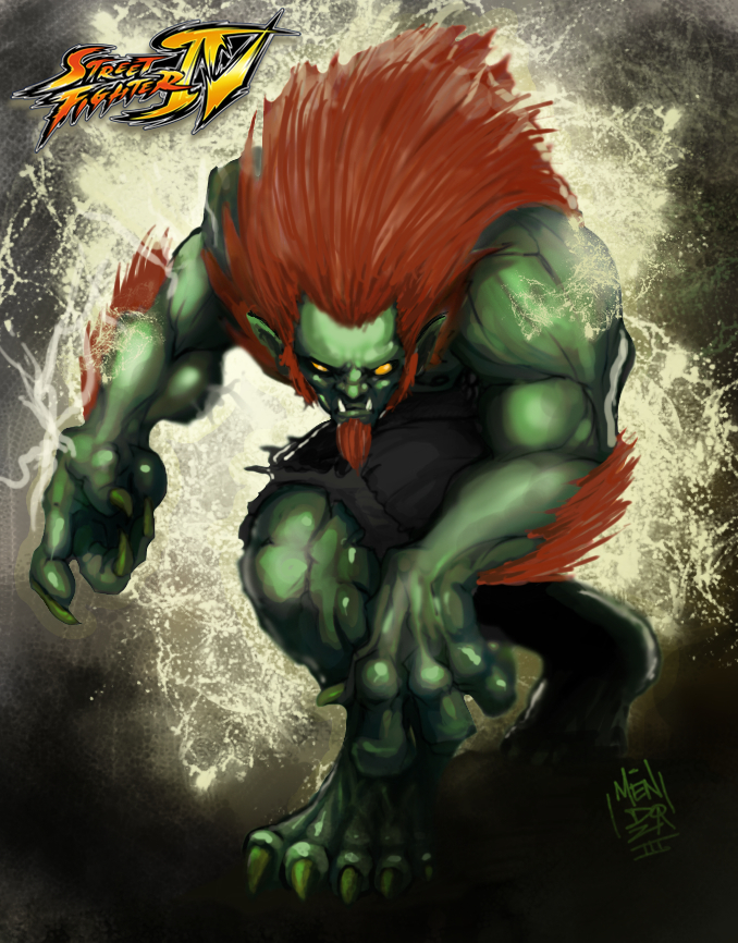 Blanka: Streetfighter IV by Cjb1981 on DeviantArt