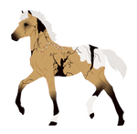 Custom Padro Foal for Plague by Witchcraftsy