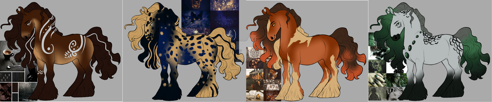Mood board Mystery Adopts - CLOSED