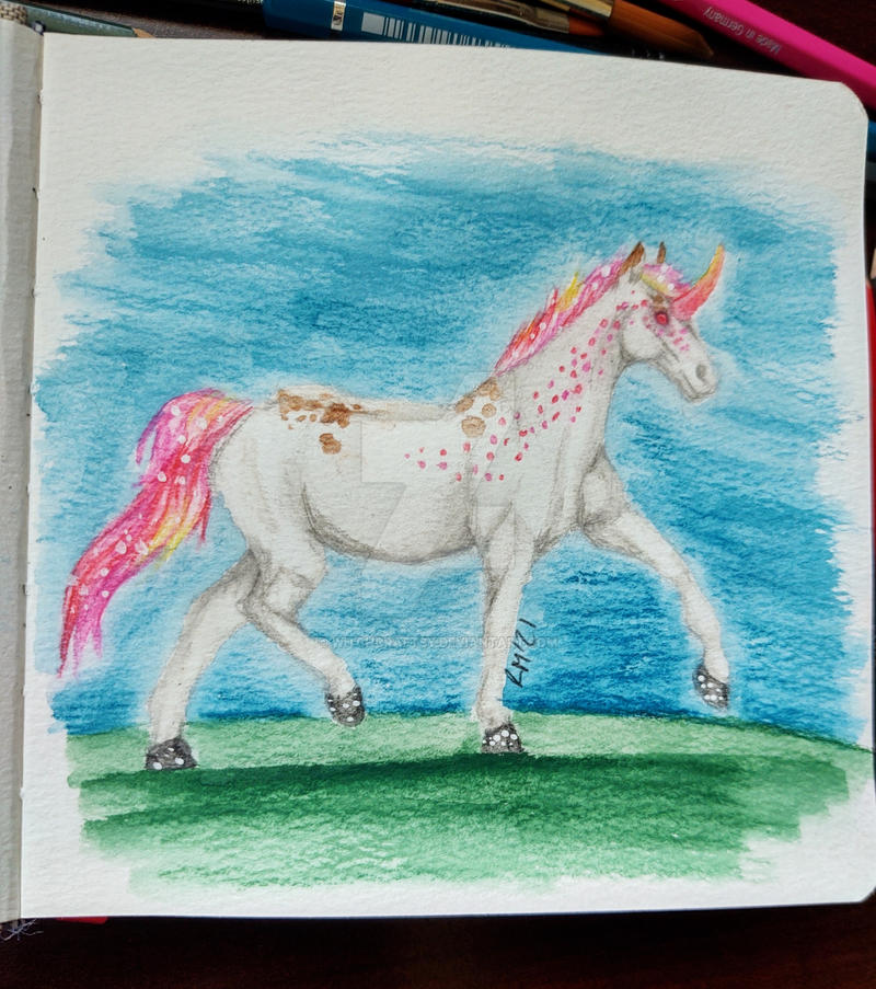 Comm - Mini Watercolor Sketch