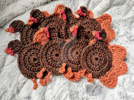 Commission: Turkey Coasters