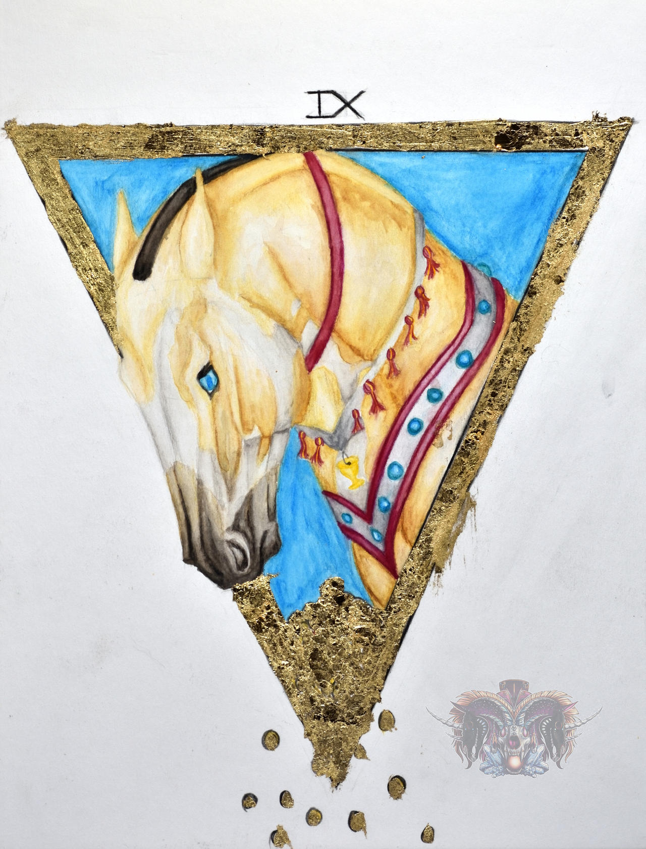 9 of Cups - Black Leather