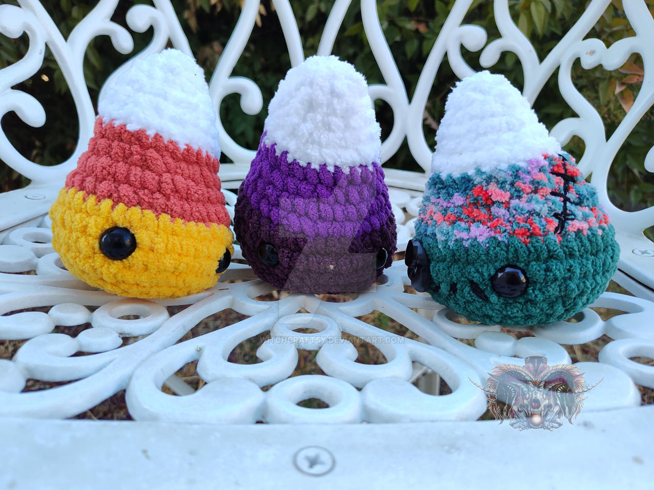 Candy corn plushies!