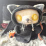 Grim Reaper Cat Plush