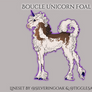 S569 - Boucle Unicorn Foal