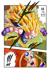 Vegeta super sayajin 3 DBAF