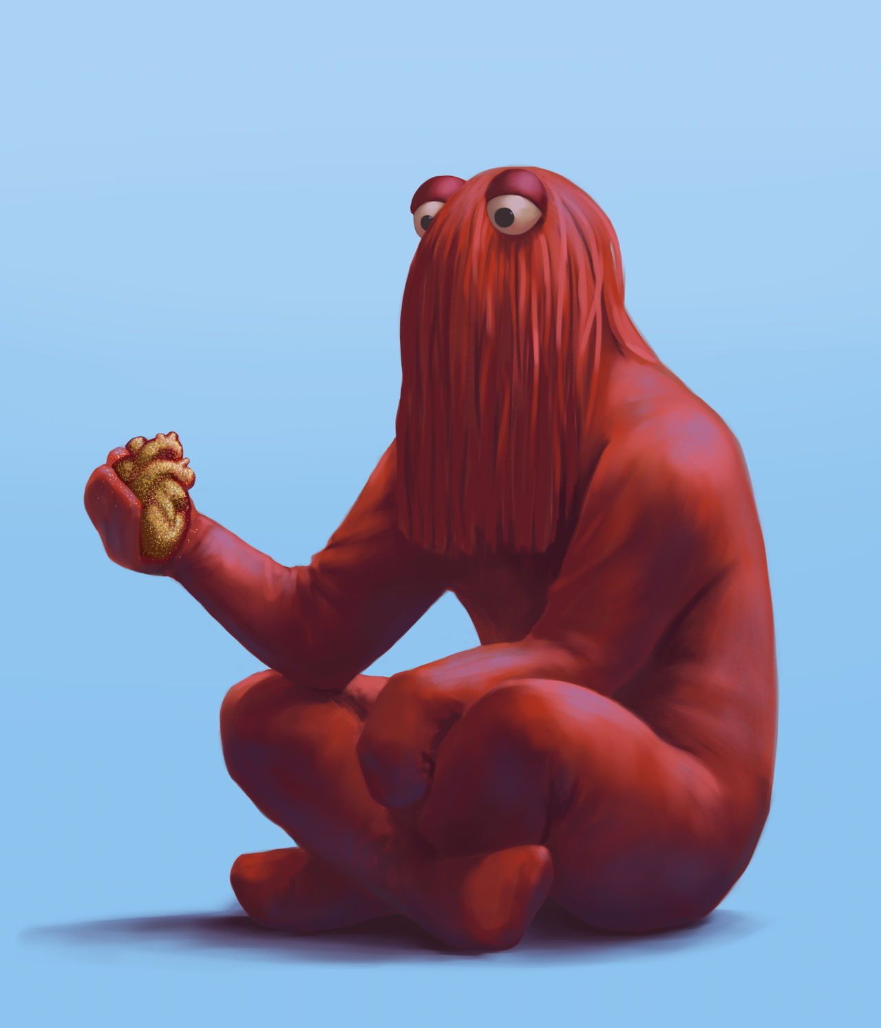 Red Guy Coluring In red guy by Cherepashich on DeviantArt