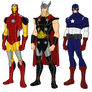 Avengers Big Three Redesigns