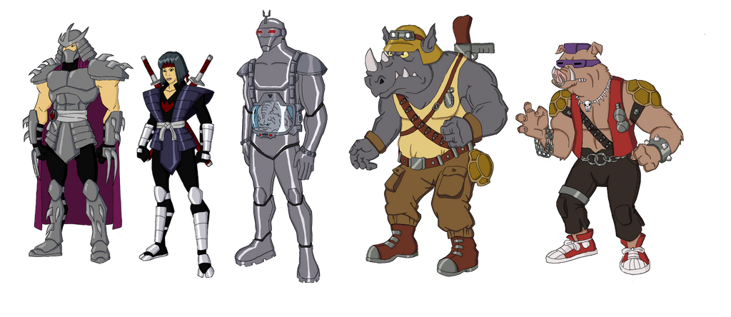 TMNT Villains by jsenior on DeviantArt