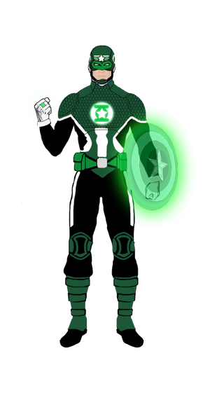 Green Lantern/Captain America Amalgam