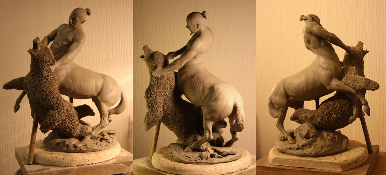 re-sculpted centaur