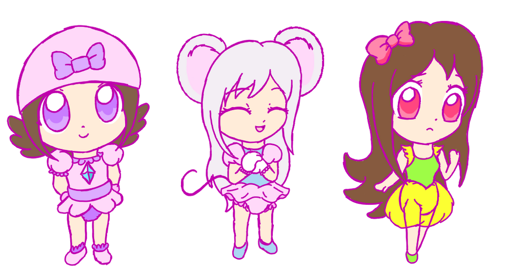 Chibis (beta) by PrincessPolly63 on DeviantArt