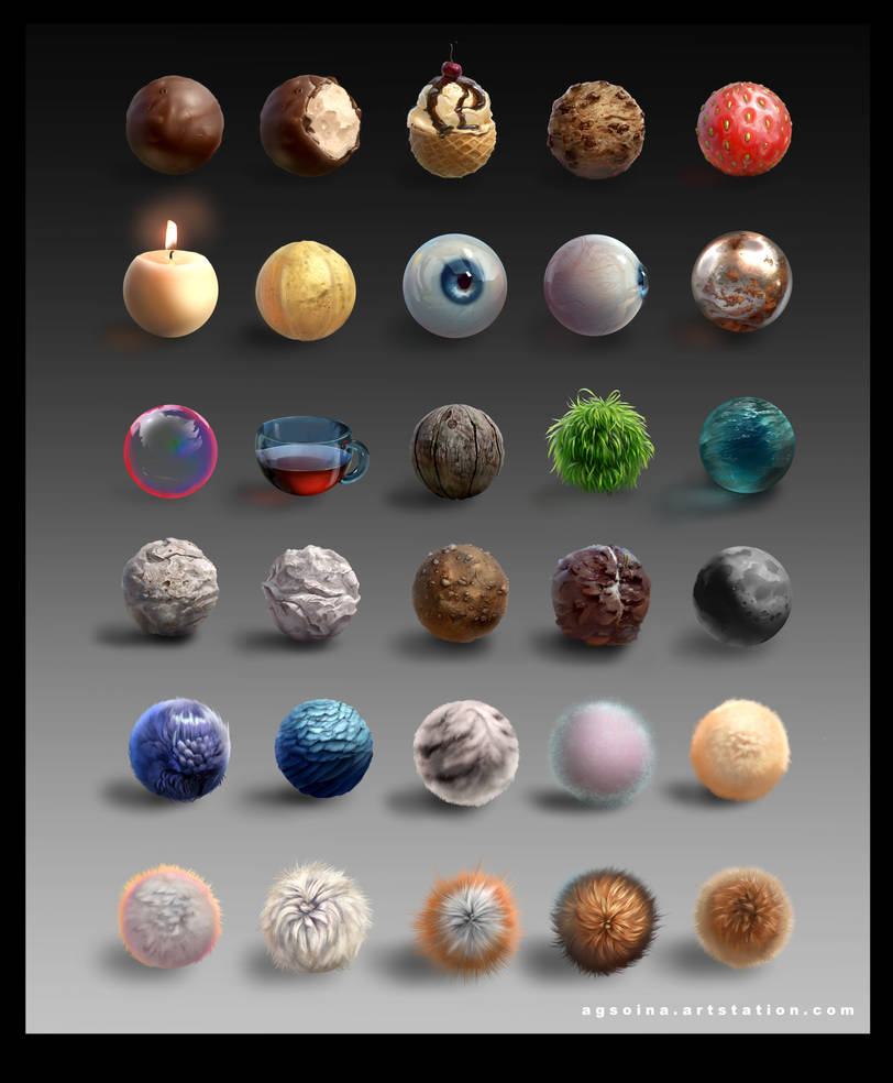 Different materials. Шар с разными текстурами. Шар в разных материалах. Мячи из разных материалов. Шарики из разных материалов.