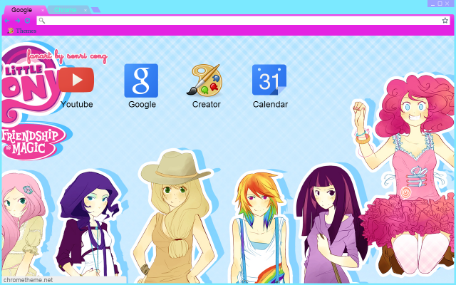 MLP: FIM Human Version - Chrome