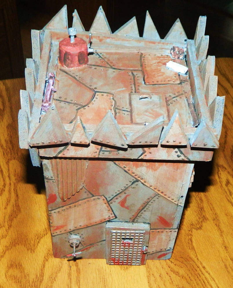 Ork Fortress First Tower (Top and Front view) by sailorjupitermakoto on ...