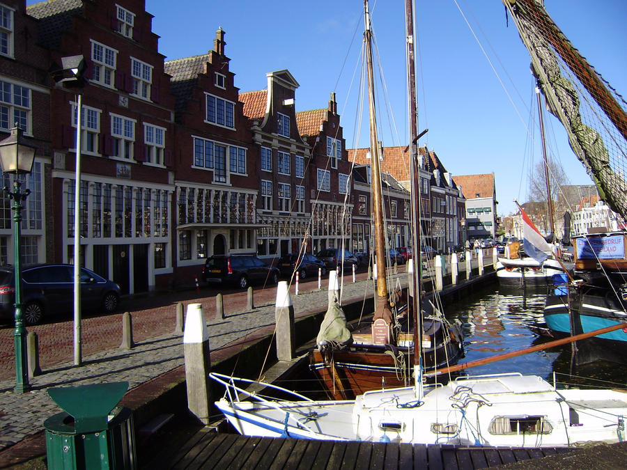 MEDIEVAL QUAY IN HOORN